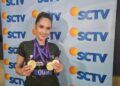Cinta Laura Jawara Atletik di TOSI Season 2
