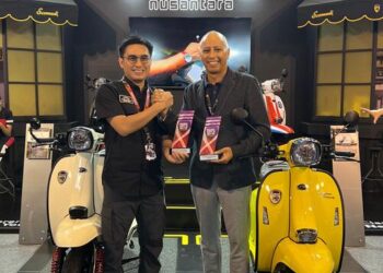 Debut Pertama Kali di IIMS 2024, Skuter Klasik Scomadi Raih Dua Penghargaan Prestisius