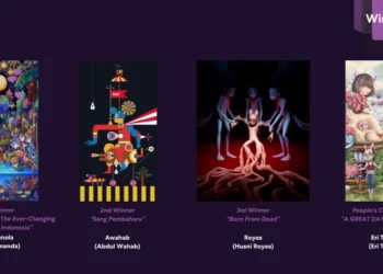 Holakanola Karya Riska Amanda Juarai Ajang NFT Art Prized Moments 2024