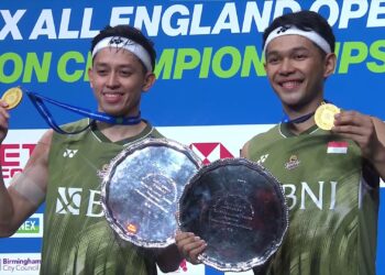 Fajar/Rian Bekuk Wakil Malaysia, Juara Ganda Putra All England 2024