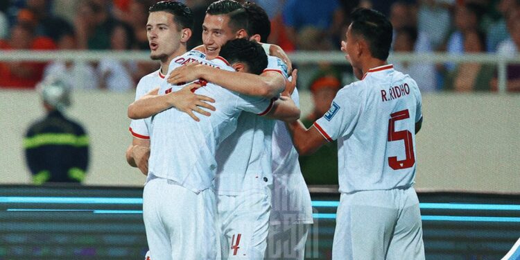 Keren! Timnas Indonesia Benamkan Vietnam 3-0 di Hanoi
