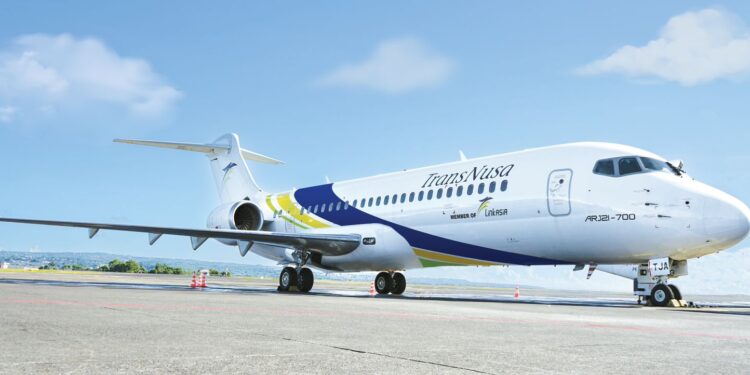 TransNusa Buka Rute Baru ke Indonesia Timur, Ini Kata Menparekraf