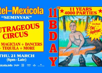 Motel Mexicola Seminyak Rayakan Usia 11 Tahun, Genapi 4000 Pesta Tak Terlupakan
