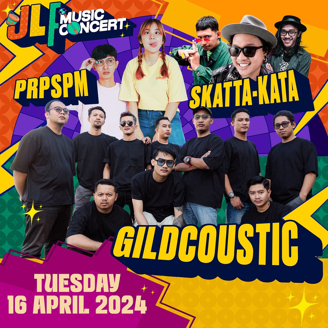 Pasukan Joget, Yuk Merapat! Ada Gildcoustic Malam Ini di JLF Music Concert