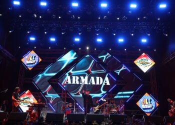 Armada Band Gugah Semangat Penonton JLF Music Concert