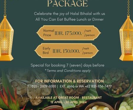 Rayakan Lebaran, Holiday Inn Express Jakarta International Expo Hadirkan Paket Halal Bi Halal