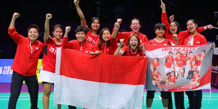 Piala Uber 2024: Indonesia Lolos ke Final, Akhiri Penantian Selama 16 Tahun