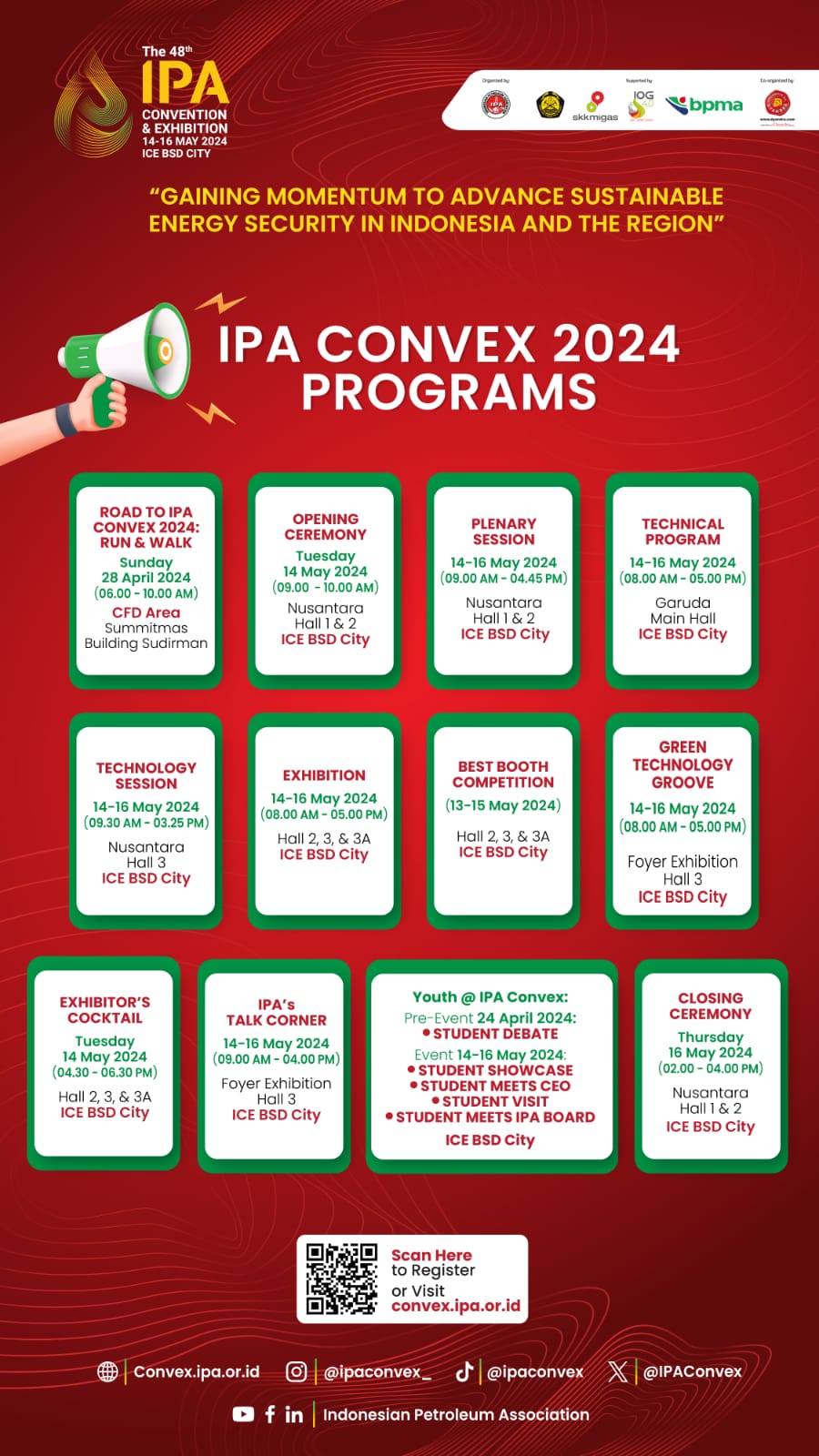 IPA Convex 2024 di ICE BSD: Inilah Jadwal, Tema hingga Rangkaian Acara