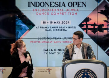 International Dance Competition Line Dance 2024 di Bali, Menparekraf: Bangkitkan Sektor Pariwisata