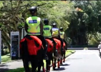 Polri Terjunkan Pasukan Berkuda dan K9 di World Water Forum ke-10