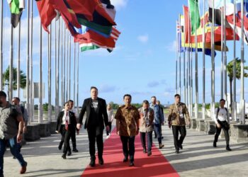 Hadiri World Water Forum ke-10, Elon Musk Disambut Menko Marves
