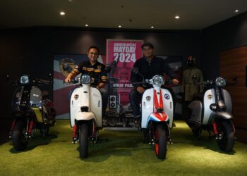Jakarta Mods May Day 2024, Pestanya Anak Vespa dan Skuter di CIBIS Park Jakarta