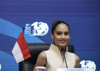 Cinta Laura Kiehl di World Water Forum 2024; Tidak Buang Sampah Plastik ke Laut dan Hemat Air