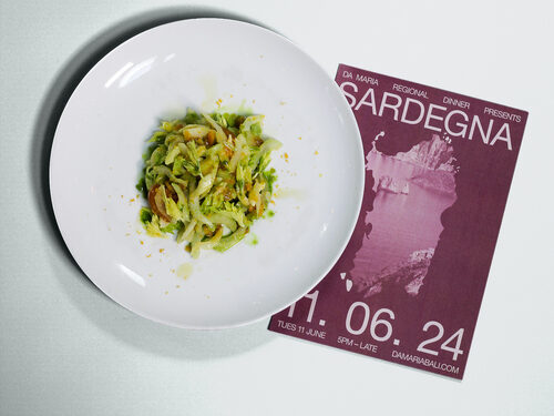 Da Maria Sajikan Makan Malam Regional Khas Sardegna