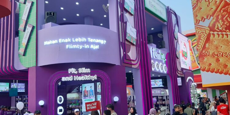 Flimty Ajak Pengunjung Konsultasi Kesehatan Bareng Ahli Gizi di Jakarta Fair