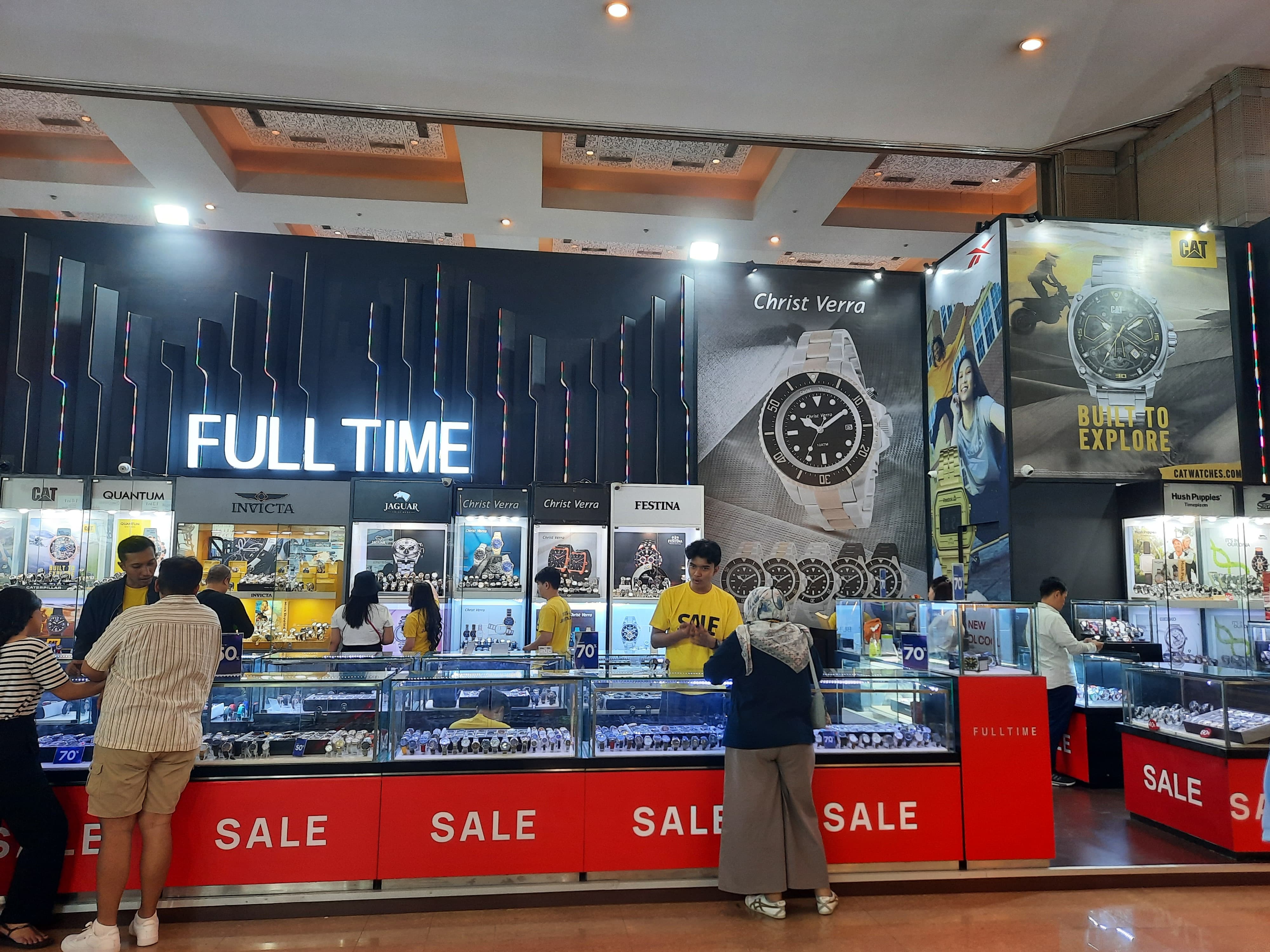 Beli Jam Tangan di Full Time Dikasih Diskon Hingga 70%