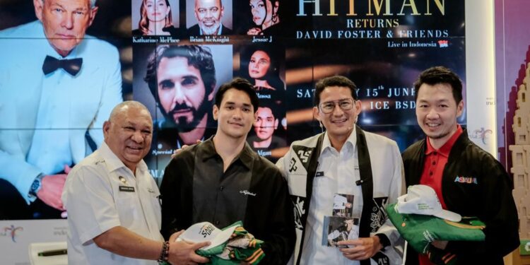 Konser Hitman Returns: David Foster & Friends 2024, Sandiaga: Mampu Tarik Kedatangan Wisman