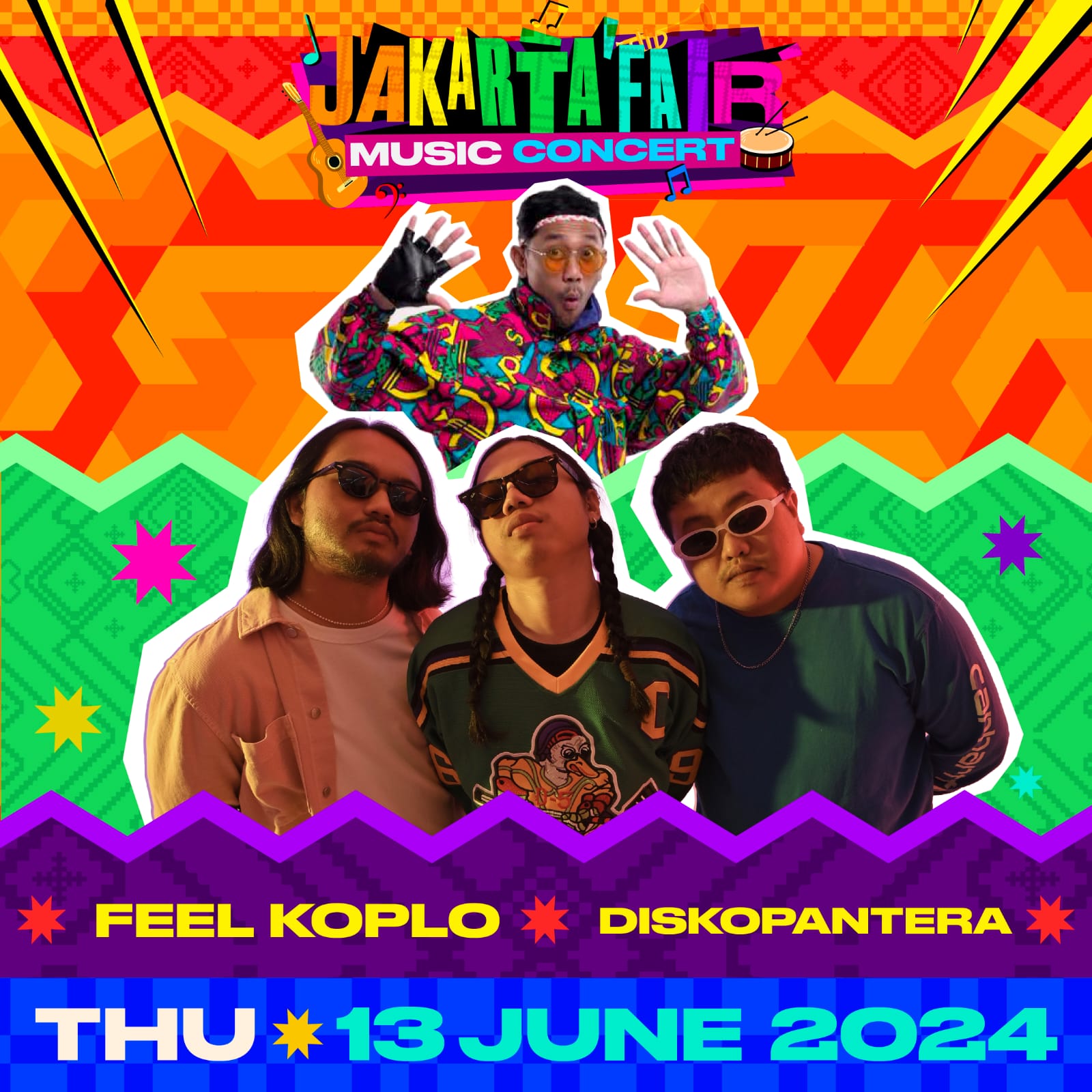 Feel Koplo dan Diskopantera Bakal Goyang Jakarta Fair Kemayoran Malam Ini