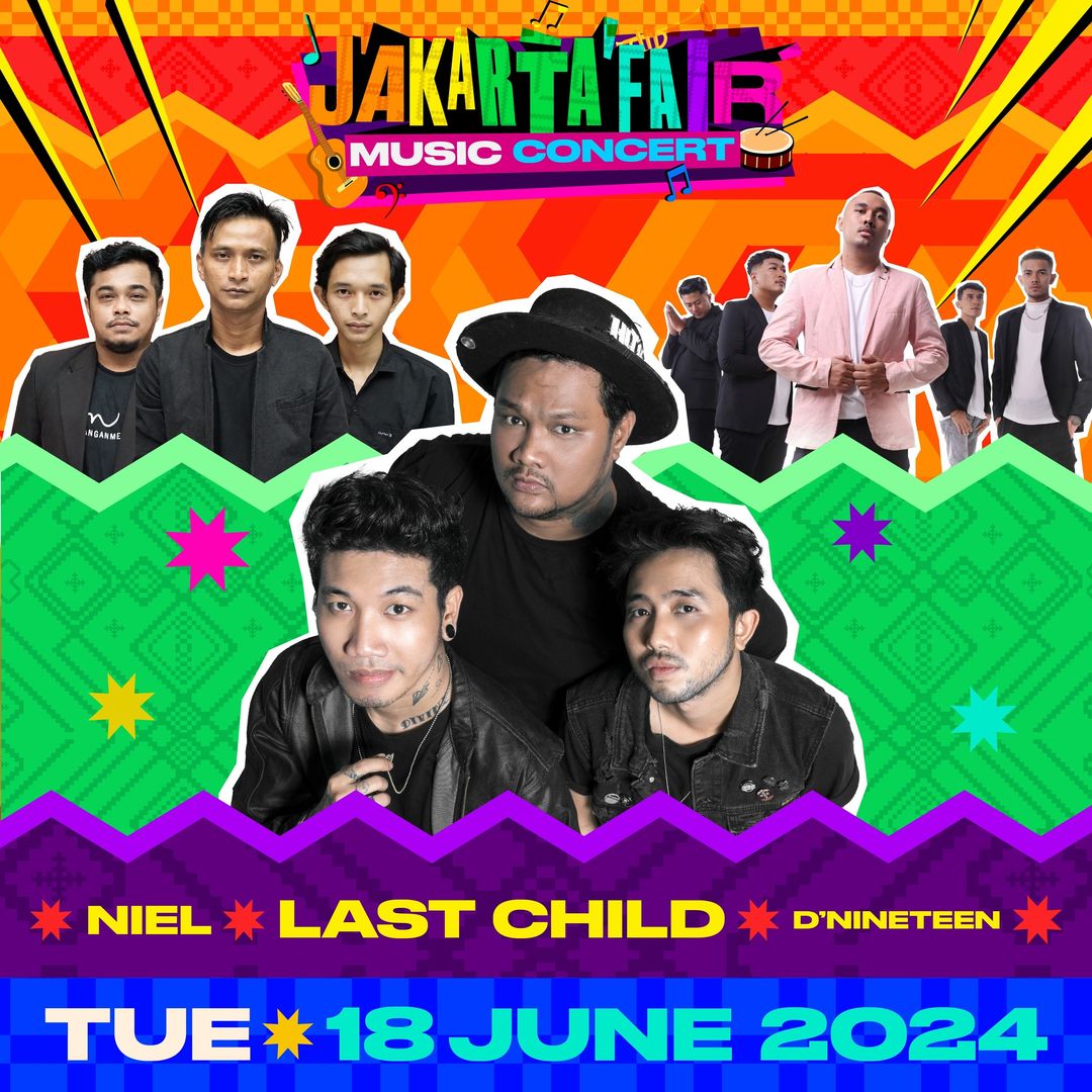Jadwal Konser Musik Malam Ini di Jakarta Fair, Ada Last Child hingga Niel