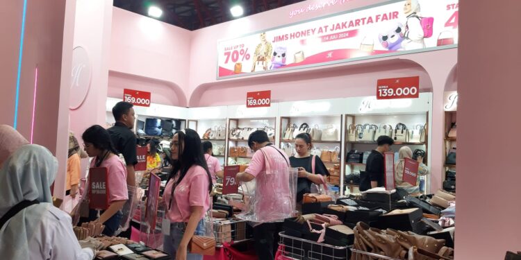 Serunya Berburu Tas Cantik di Jims Honey Jakarta Fair Kemayoran