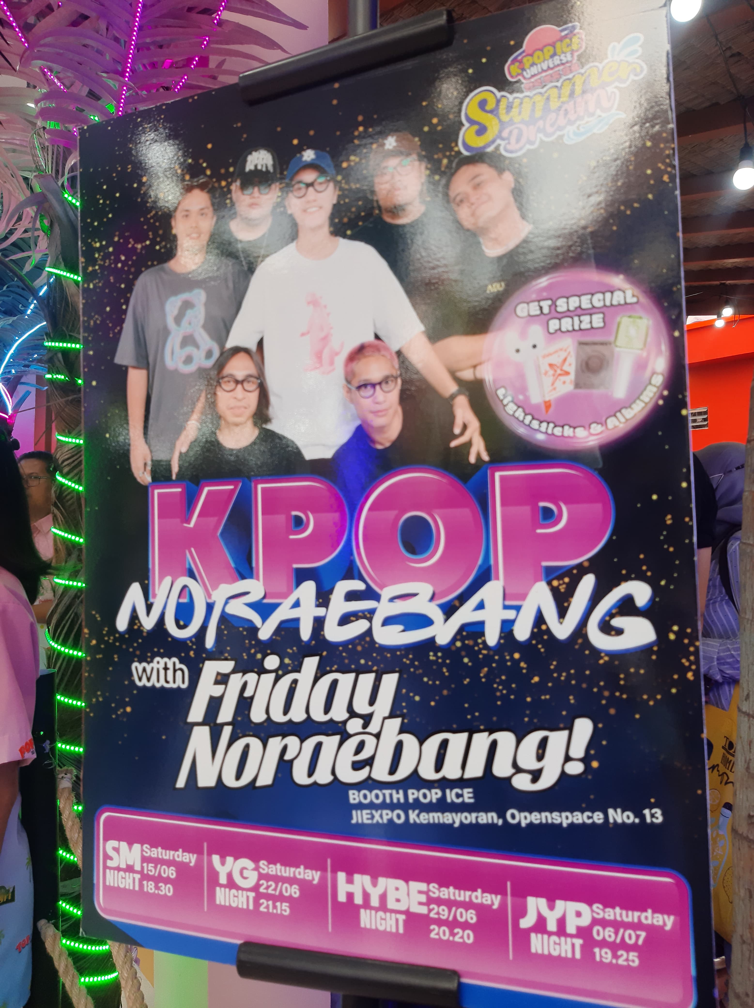 Asyik! Ada Kpop Noraebang di Booth Pop Ice Jakarta Fair
