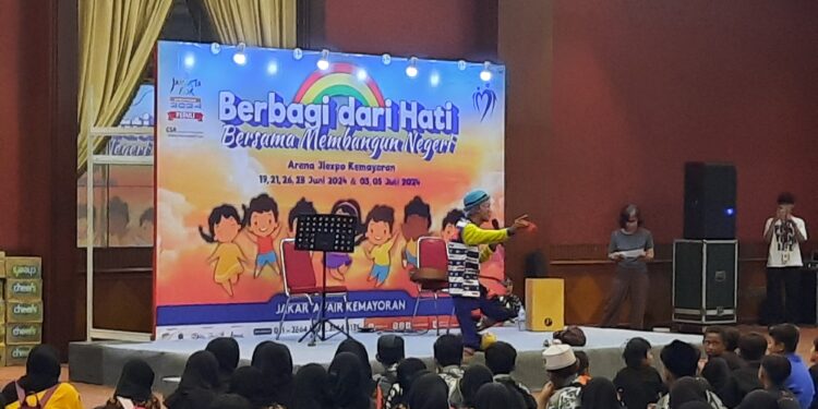 Jakarta Fair Berbagi dari Hati Bersama 1.500 Anak Panti Asuhan