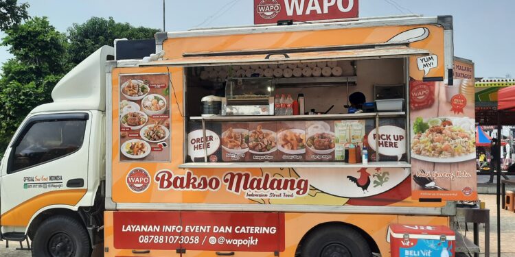 Food Truck Bakso Malang Wapo Hadir di Jakarta Fair