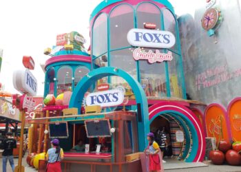 Warna-warni Candy Land FOX’S di Jakarta Fair