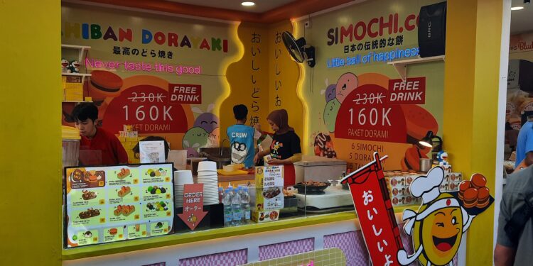 Wuih, Dorayaki Camilan Doraemon Ada di Jakarta Fair