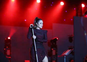 Raisa Hangatkan Jakarta Fair Music Concert