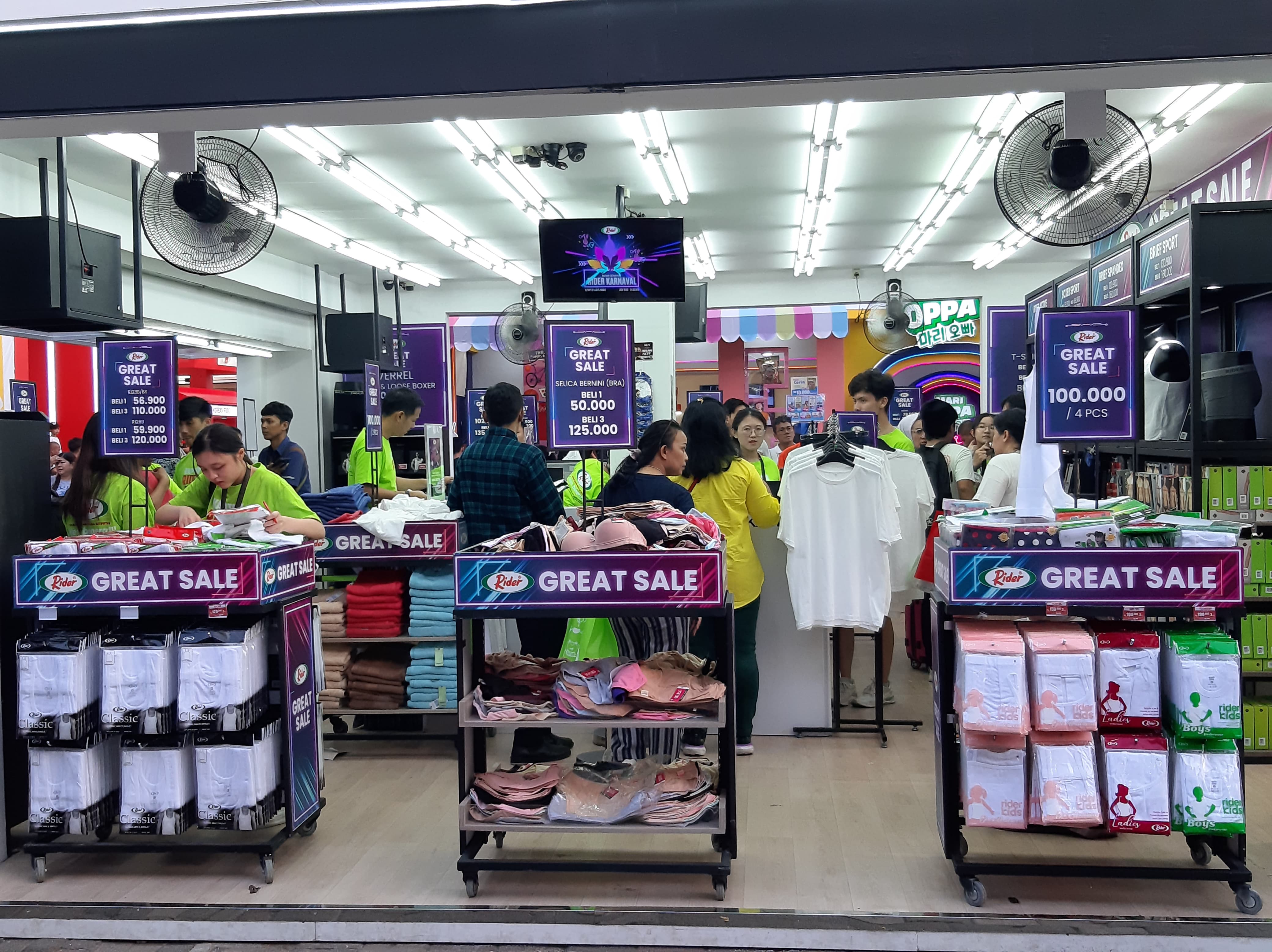 Gile! Bisa Tukar Kolor di Rider Jakarta Fair, Ini Caranya