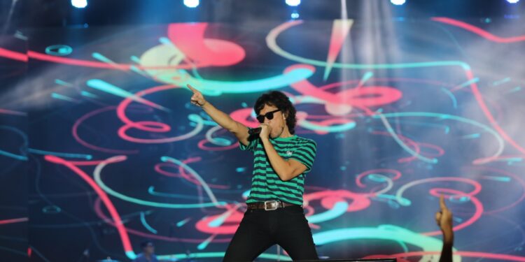 The Upstairs Tumpahkan Energi Berlebih di Jakarta Fair Music Concert