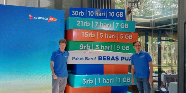 Manjakan Pelanggan,  XL Axiata Luncurkan Paket Baru “Bebas Puas”
