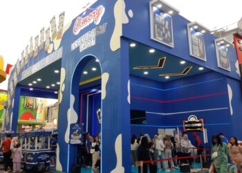 Serunya Jajan Es Krim Cimory di Jakarta Fair