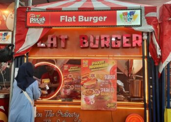 Flat Burger, Solusi Makan Anti-Berantakan!