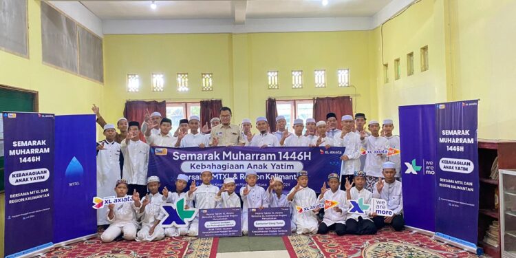 Semarak Muharram 1446H XL Axiata Berbagi Kebahagiaan Bersama Anak Yatim di 15 Kota