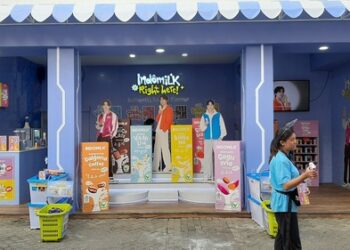 Serunya Berfoto dengan Pakaian Hanbok di Booth Indomilk Right Here