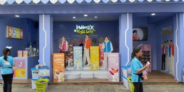 Serunya Berfoto dengan Pakaian Hanbok di Booth Indomilk Right Here