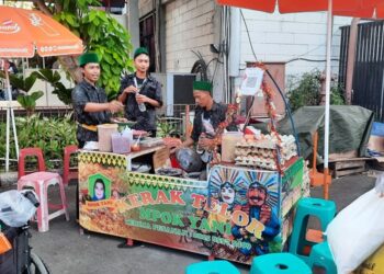 Kerak Telor Kuliner Khas Betawi Paling Banyak Diburu di Jakarta Fair