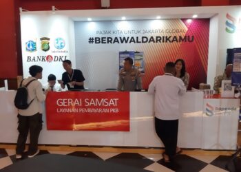 Asyik! Ada Gerai Samsat di Jakarta Fair