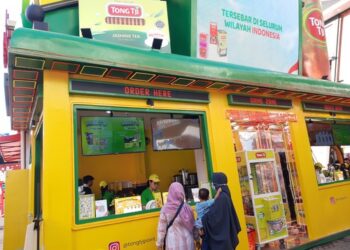 Segarnya Es Teh Tong Tji di Jakarta Fair!