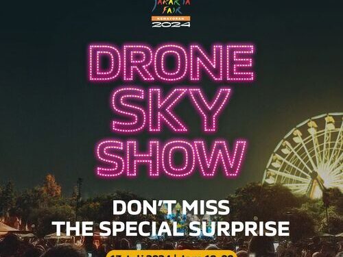 Keren, Ada Drone Sky Show di Jakarta Fair 2024, Catat Tanggalnya!