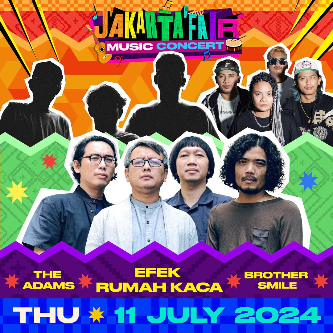 Jadwal Jakarta Fair 2024 Malam Ini, Ada Efek Rumah Kaca hingga The Adams