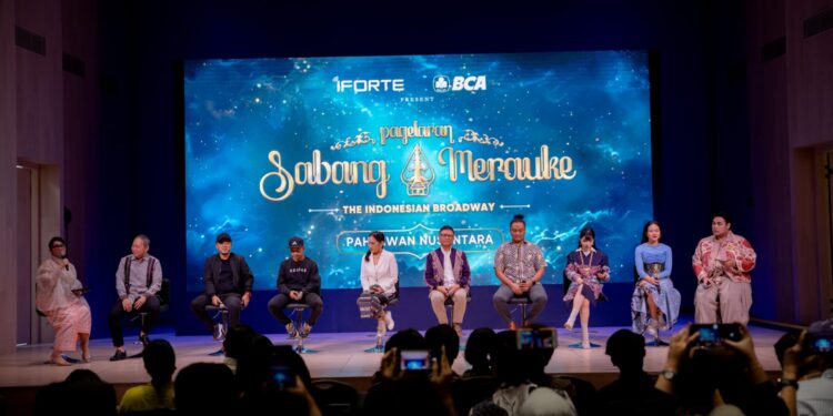 Pagelaran Sabang Merauke The Indonesian Broadway di JIExpo Theatre, Dikemas Kolosal dan Spektakuler
