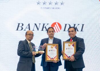 Bank DKI Sabet Tiga Penghargaan GRC & Performance Excellence Award 2024