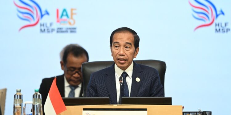 Presiden Joko Widodo Serukan Solidaritas Global di Pembukaan HLF MSP dan IAF 2024