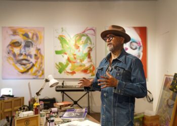 Pameran Tunggal Ade Habibie, Spray and Soul: Art and the Mirror Stage, Ungkap Refleksi Diri Lewat Karya Seni