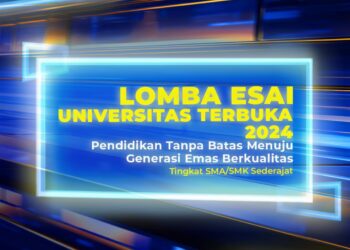Universitas Terbuka Umumkan Juara 6 Besar Finalis Lomba Esai Nasional 2024