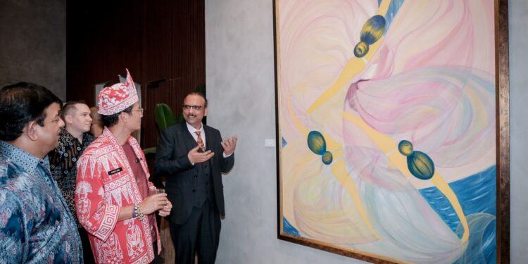 IndoFringe InovArt Exhibition 2024, Menparekraf; Seni Rekatkan Hubungan Indonesia-India