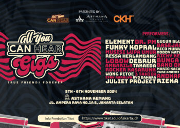 Bersiaplah, All You Can Hear Gigs 2024 Bakal Suguhkan Nostalgia Musik 90-an & 2000-an, Harga Tiket Mulai Rp100 Ribu